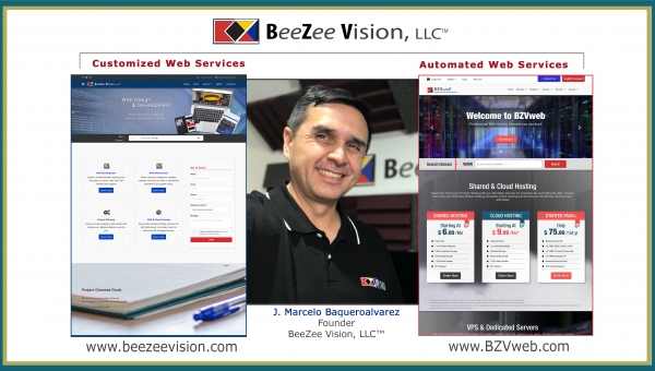 www.beezeevision.com and www.BZVweb.com